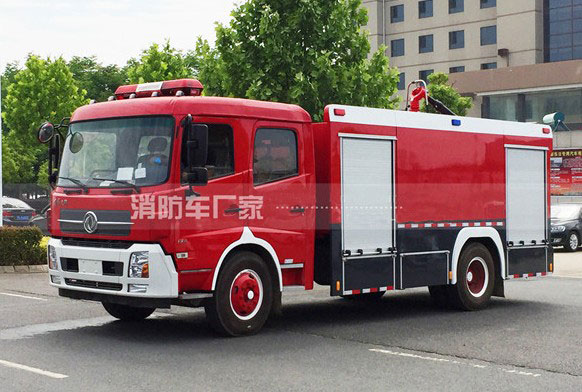 6噸東風天錦泡沫消防車價格3