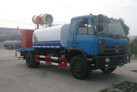 多功能灑水車視頻_東風145農藥噴灑車價格4