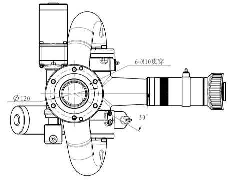 智能高壓自動電子灑水炮結(jié)構(gòu)圖 智能高壓自動電子灑水炮結(jié)構(gòu)圖