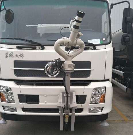 智能高壓自動電子灑水炮安裝效果圖 智能高壓自動電子灑水炮安裝效果圖