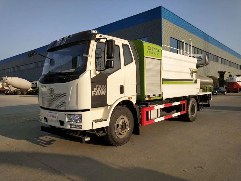 國六解放J6霧炮抑塵車圖片 國六解放J6霧炮抑塵車圖片