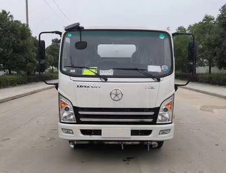 8噸灑水車參數_國六大運奧普力黃牌8方綠化灑水車廠家價格2