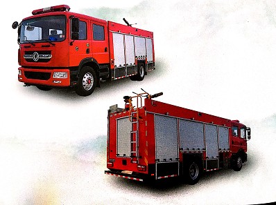 東風多利卡水罐/泡沫消防車(罐體容積6000L) 東風多利卡水罐/泡沫消防車(罐體容積6000L)