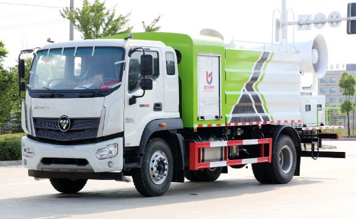 12方灑水車參數_國六福田瑞沃12噸抑塵車廠家價格-程力抑塵車2