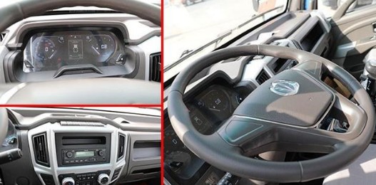 國六飛碟奧馳藍牌勾臂垃圾車駕駛室內(nèi)飾圖片 國六飛碟奧馳藍牌勾臂垃圾車駕駛室內(nèi)飾圖片