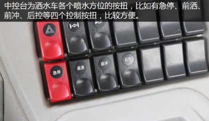 比亞迪T8純電動灑水車控制開關(guān) 比亞迪T8純電動灑水車控制開關(guān)