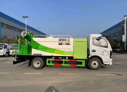 電動灑水車圖片_東風凱普特5噸純電動抑塵車2