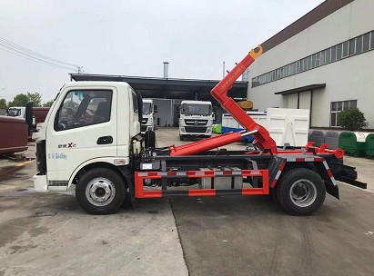 國六飛蝶奧馳藍牌勾臂垃圾車圖片 國六飛蝶奧馳藍牌勾臂垃圾車圖片