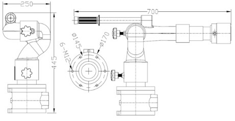 成都威斯特固定式消防炮 成都威斯特固定式消防炮