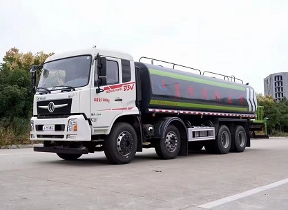 25方灑水車大約多少錢一臺(tái)呢_國(guó)六東風(fēng)專底D3V前四后八26方灑水車廠家價(jià)格3