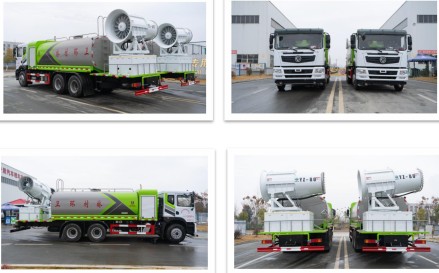 國(guó)六東風(fēng)華神T5后雙橋多功能抑塵車 國(guó)六東風(fēng)華神T5后雙橋多功能抑塵車