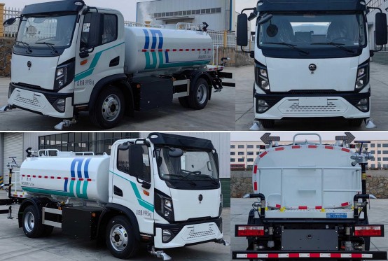程力壹為10方新能源灑水車_程力牌CL5100GSSBEV型純電動(dòng)灑水車2