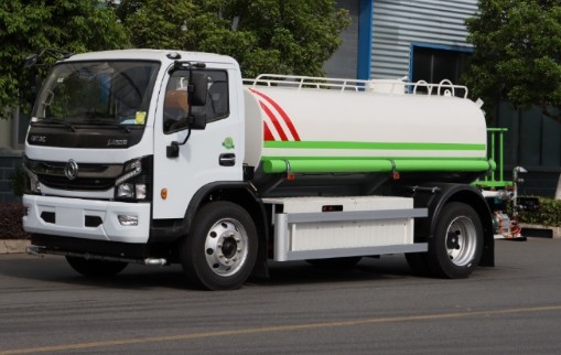 東風凱普特純8方電動灑水車_程力牌CL5120GSSBEV型純電動灑水車3