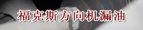 福克斯方向機漏油