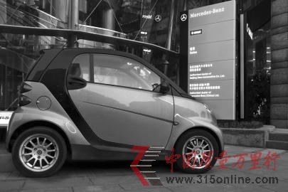奔馳Smart杭州再遭投訴新車前后輪轂無端變形